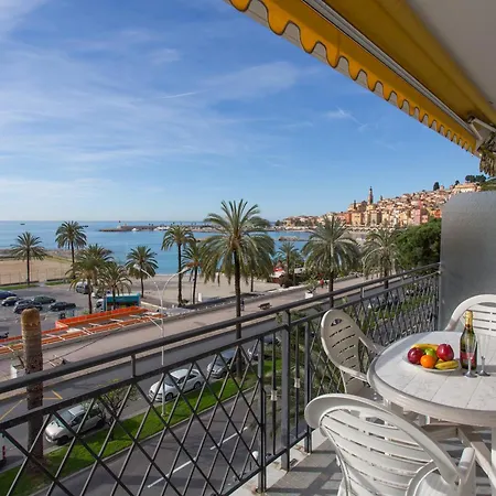 Climatise Avec Terrasse Face A - Fr-1-196-208 * Menton