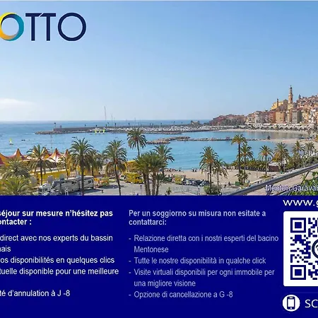 Climatise A Menton, Face - Fr-1-196-208 公寓